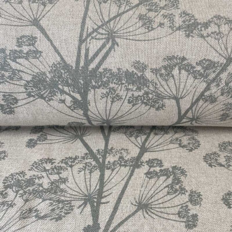 Cow-Parsley Print Duckegg Grey Tinsmiths