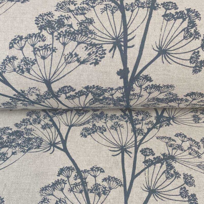 Cow-Parsley Print Indigo Tinsmiths