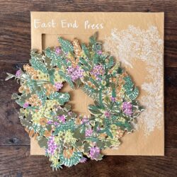 Wooden Decoration - Spring Wreath