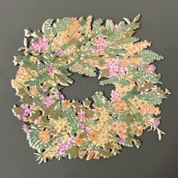 Wooden Decoration - Spring Wreath