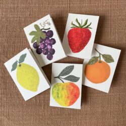 Boxed Set of 10 Notecards - Fruit Salad
