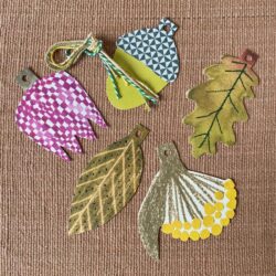 Pack of 5 Gift Tags - Botanical
