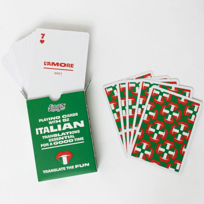 Lingo Language Playing Cards Tinsmiths
