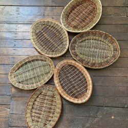 -Woven Willow Tray Tinsmiths