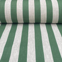 Beta Linen Stripe - Dark Green, 100% Linen, curtain fabric, designed in the uk, Discount Fabric, Herefordshire Curtains, Herefordshire Fabric shop, Herefordshire soft furnishings fabric, Herefordshire upholstery fabric, Ledbury Blinds, Ledbury curtains, Ledbury fabric shop, Ledbury upholstery fabrics, linen furnishing fabrics, linen striped fabric, soft furnishing, stripe, striped fabric, striped linen fabric, Striped material, stripes, Tinsmiths, tinsmiths ticking, uk made furnishing fabric