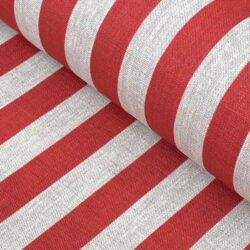 Beta Linen Stripe - Red, 100% Linen, curtain fabric, designed in the uk, Discount Fabric, Herefordshire Curtains, Herefordshire Fabric shop, Herefordshire soft furnishings fabric, Herefordshire upholstery fabric, Ledbury Blinds, Ledbury curtains, Ledbury fabric shop, Ledbury upholstery fabrics, linen furnishing fabrics, linen striped fabric, soft furnishing, stripe, striped fabric, striped linen fabric, Striped material, stripes, Tinsmiths, tinsmiths ticking, uk made furnishing fabric