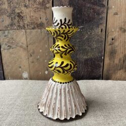 Katrin Moye studio pottery ceramic candle holder Tinsmiths