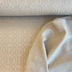 Upholstery Fabric Lattice - Cream