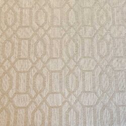 Upholstery Fabric Lattice - Cream