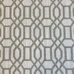 Upholstery Fabric Lattice - Olive Green