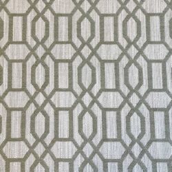 Upholstery Fabric Lattice - Olive Green