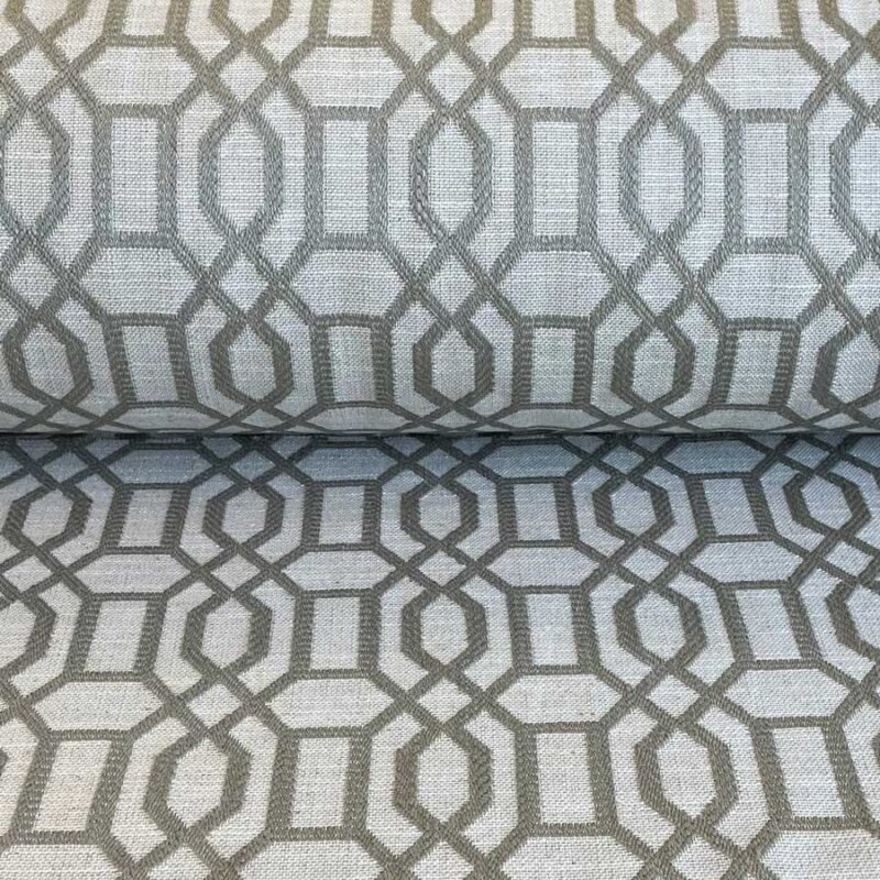 Upholstery Fabric Lattice - Pale Sage