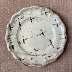 James Burnett Stuart ceramic side plate pottery Tinsmiths
