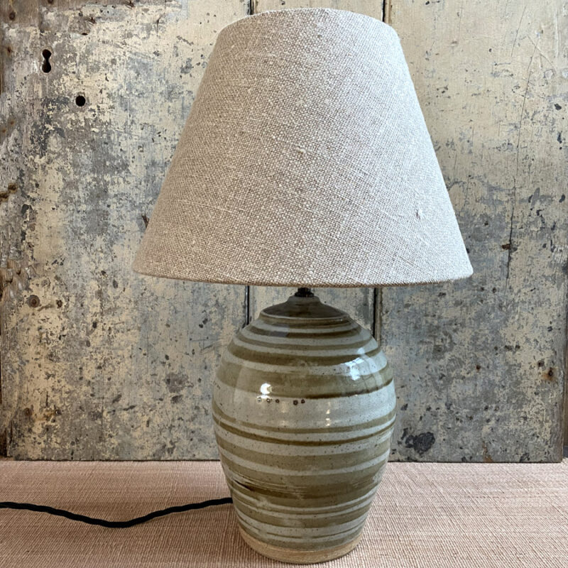 Jack Welbourne Ceramic lamp Tinsmiths