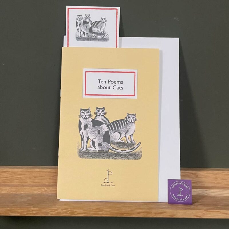Poetry Pamphlet On Cats