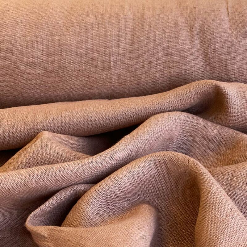 French Washed Linen - Etruscan