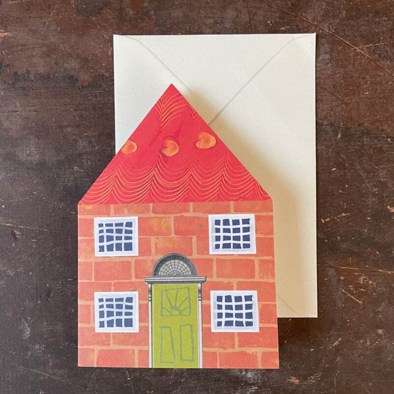 House Concertina Card