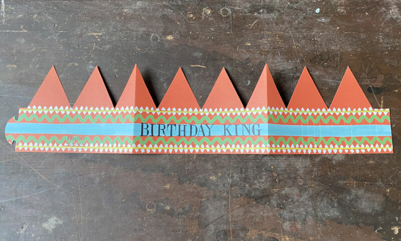Birthday Crown Queen King Card Tinsmiths