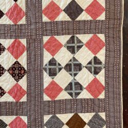 C1880's American Patchwork Quilt - FEBPQ4