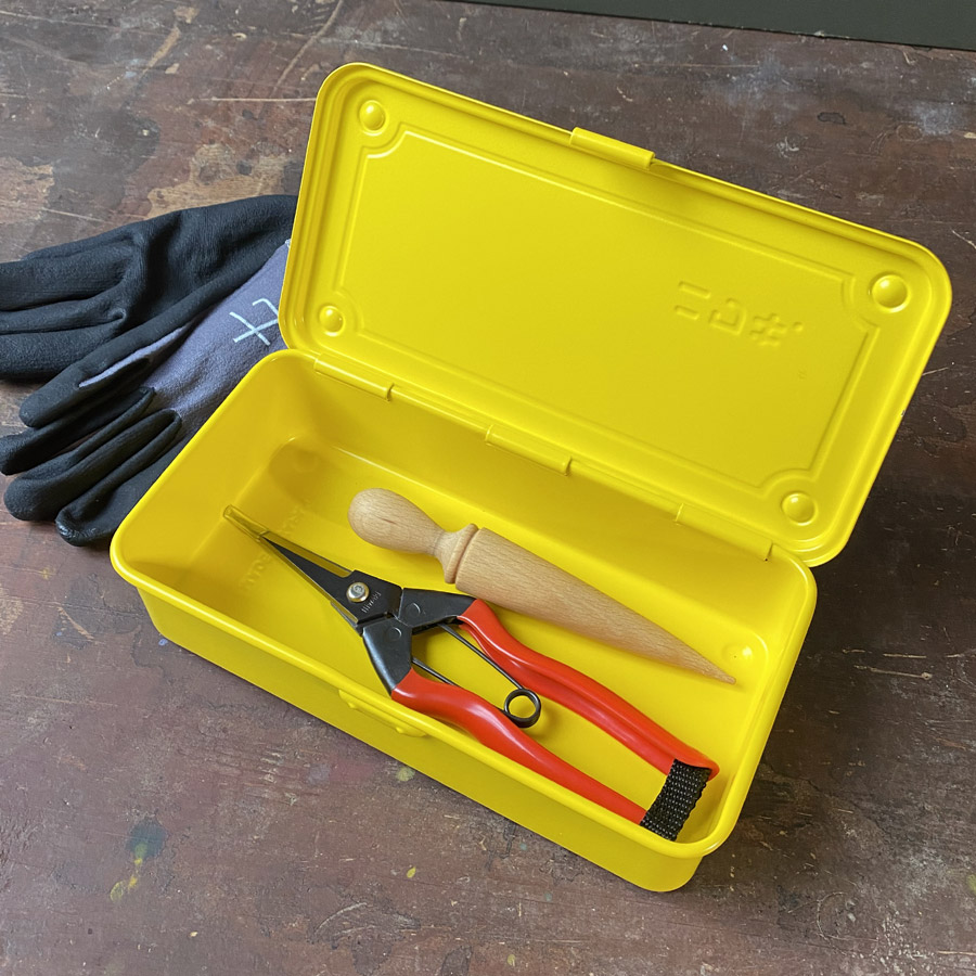 Niwaki Tool Box Small - Yellow - Tinsmiths