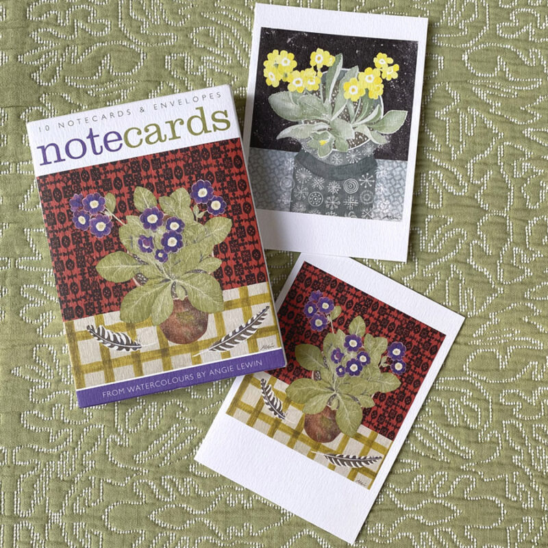 Angie Lewin notecards Tinsmiths