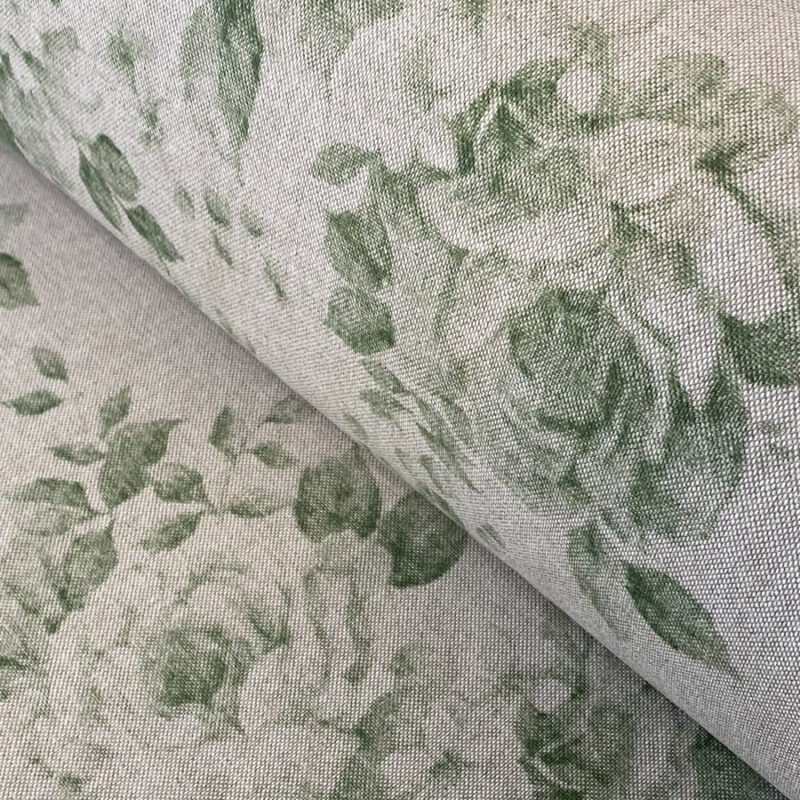 Tea Rose Linen Look Fabric Cloth Tinsmiths