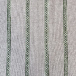 Myla printed Stripe fabric Tinsmiths