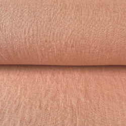 French Washed Linen Fabric Tinsmiths Apricot