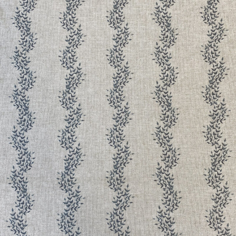 Jasmine Printed Stripe Fabric Tinsmiths