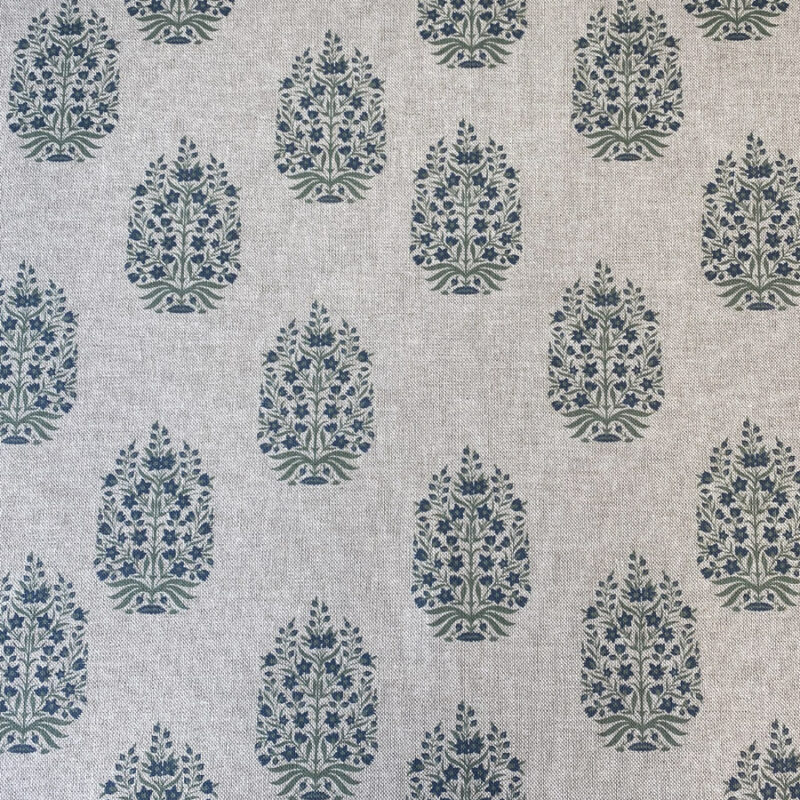 Kamala - Indigo and Soft Green - Image 2