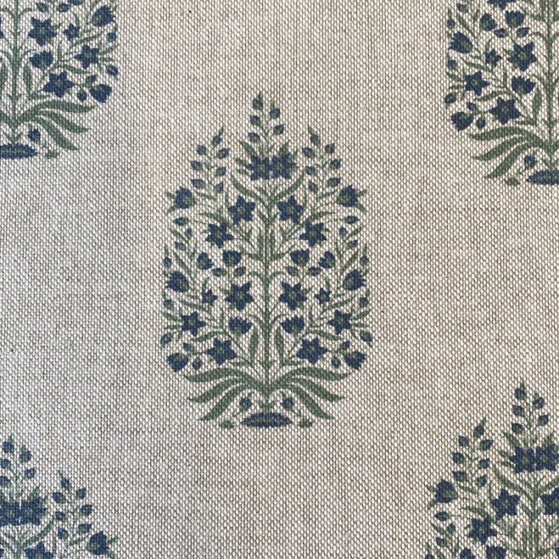 Kamala - Indigo and Soft Green - Image 4
