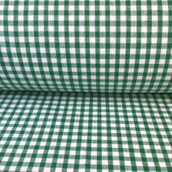 Narrow Vichy Check Gingham Tinsmiths Emerald Green