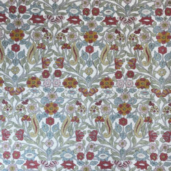 Virginia Print Fabric Tinsmiths red sage