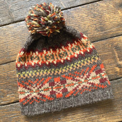 Handknitted Bobble Hat Pachamama Tinsmiths