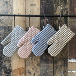 Gingham Oven GLOVES Tinsmiths