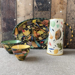 Sophie MacCarthy ceramic slipware jug Tinsmiths