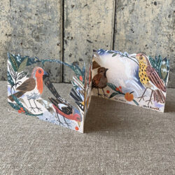 Winter Feast folding Card Mark Hearld Art Angels Tinsmiths