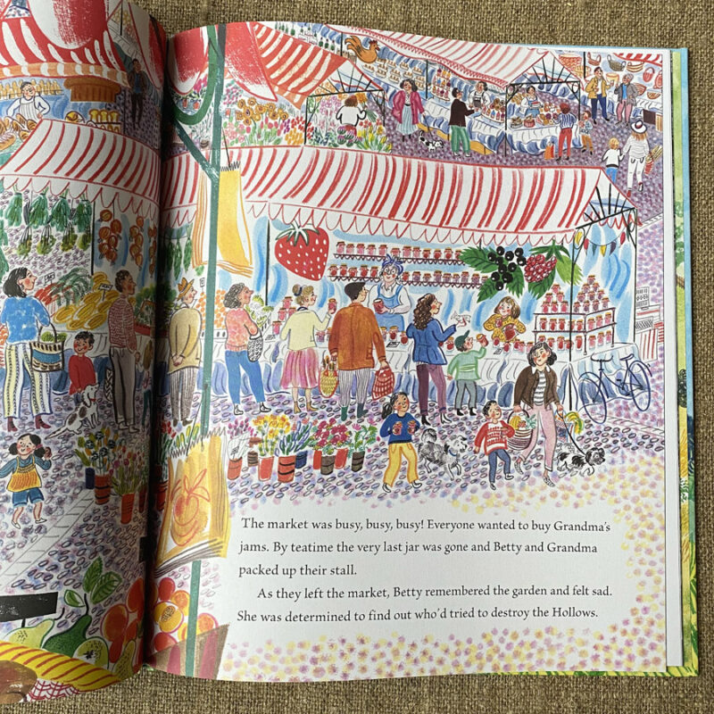 Betty and the Mysterious Visitor Anne Twist Emily Sutton Book Tinsmiths