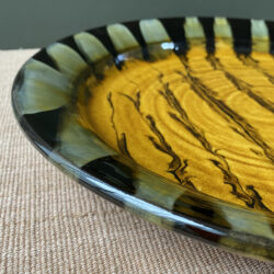 Mike Parry Slipware Ceramic Platter Plate Tinsmiths