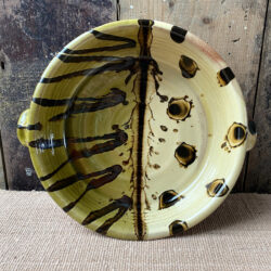 Russell Kingston Round slipware Baking Dish Tinsmiths