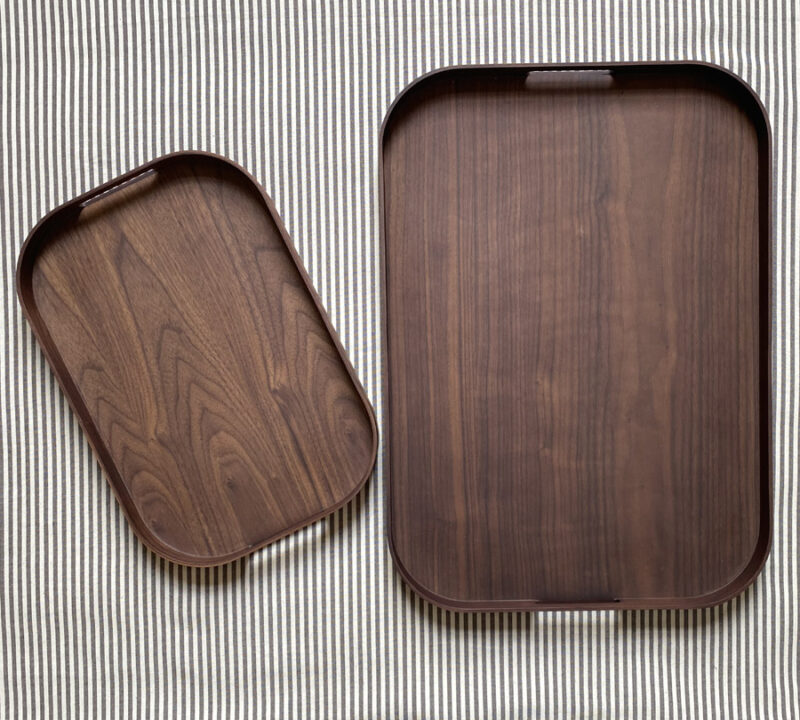 Rectangular Walnut Tray - Image 2