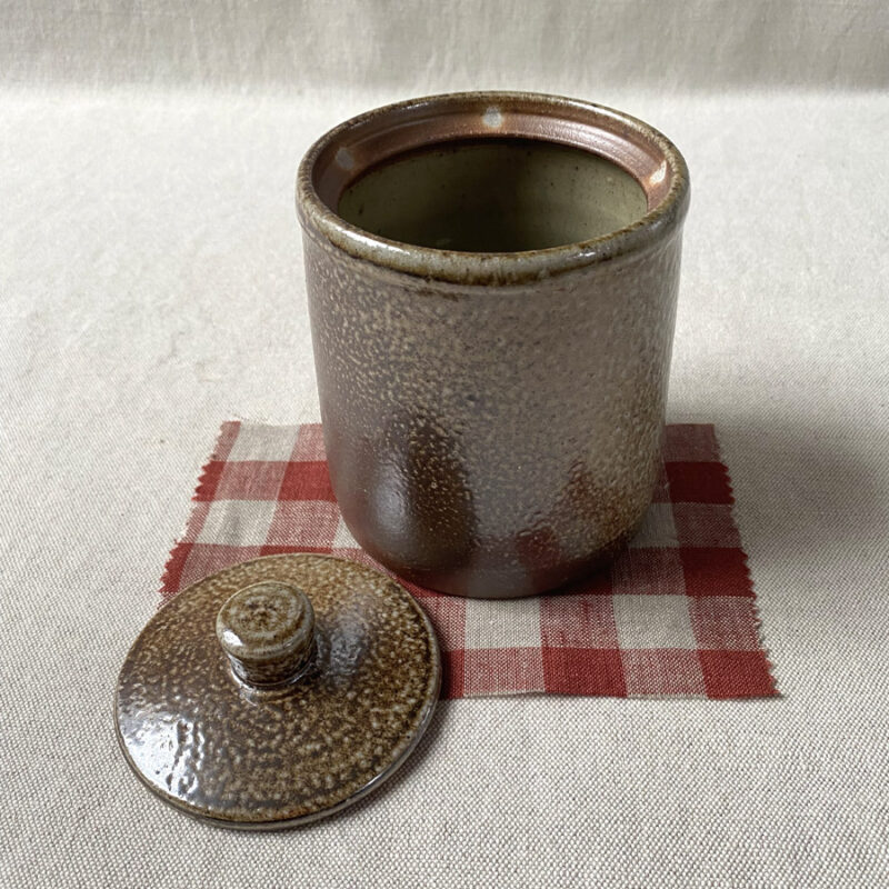 Knighton Mill Pottery Saltglazed stoneware Jar Tinsmiths