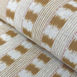 Otto Print Striped Linen fabric Tinsmiths