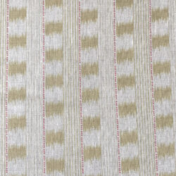 Otto Print Striped Linen fabric Tinsmiths