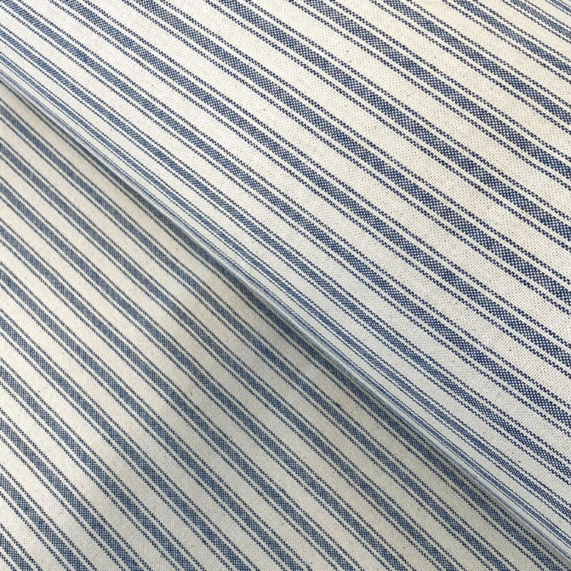 Extra Wide Hector Ticking Stripe Fabric Cloth Tinsmiths