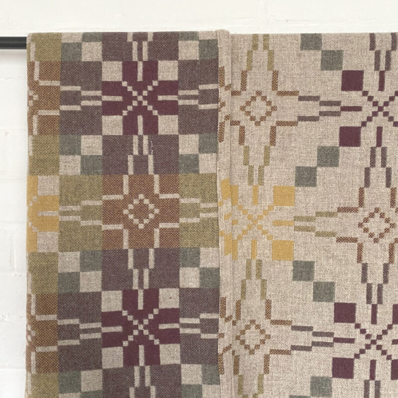 Vintage Star Welsh Throw - Clay - Image 6