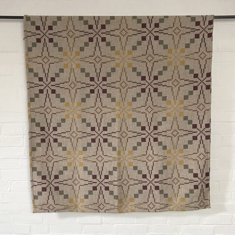 Vintage Star Welsh Throw - Clay - Image 5