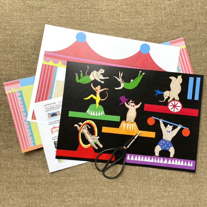 Circus - Cut out and Make Theatre - Image 3