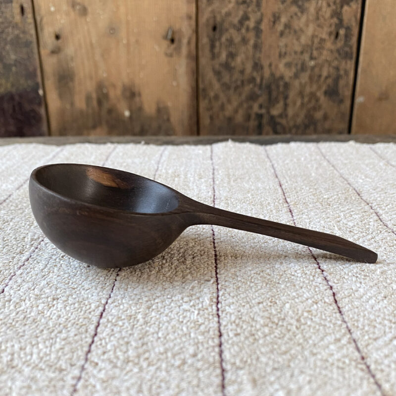 Qasa Qasa Coffee Scoop African Blackwood Tinsmiths