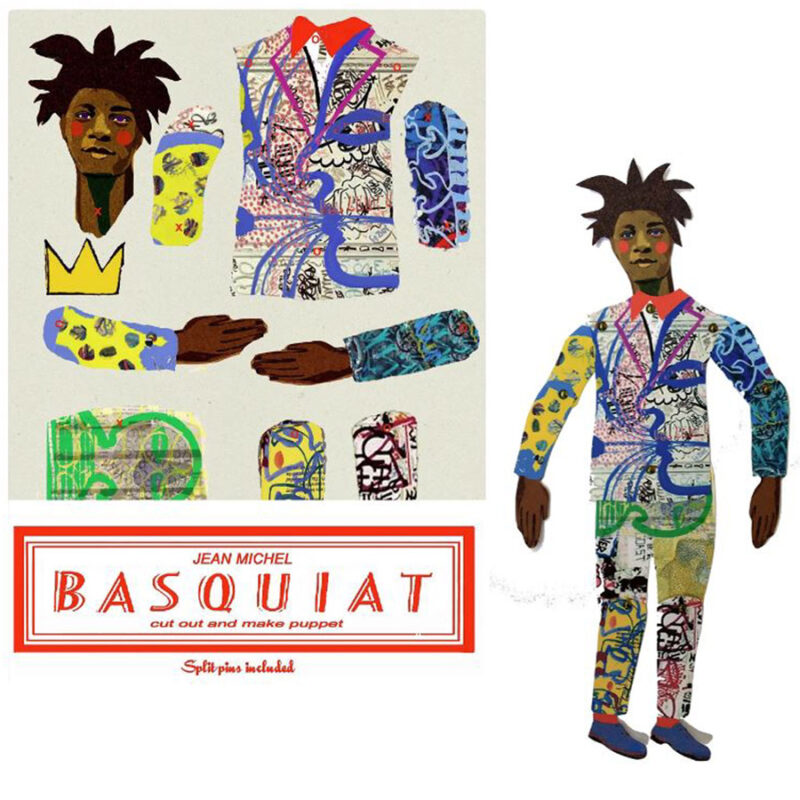 Jean Michel Basquiat Cut Out Puppet Wini-Tapp Tinsmiths